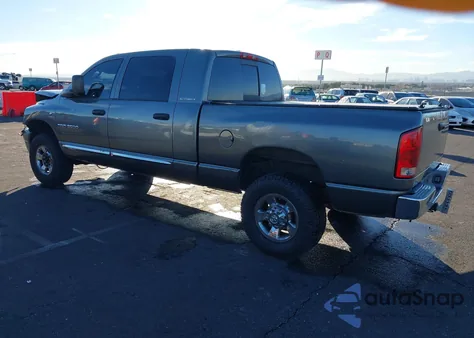 2006 Dodge Ram 3500 Laramie из США, поврежденный, VIN 3D7LX39C86G192821
